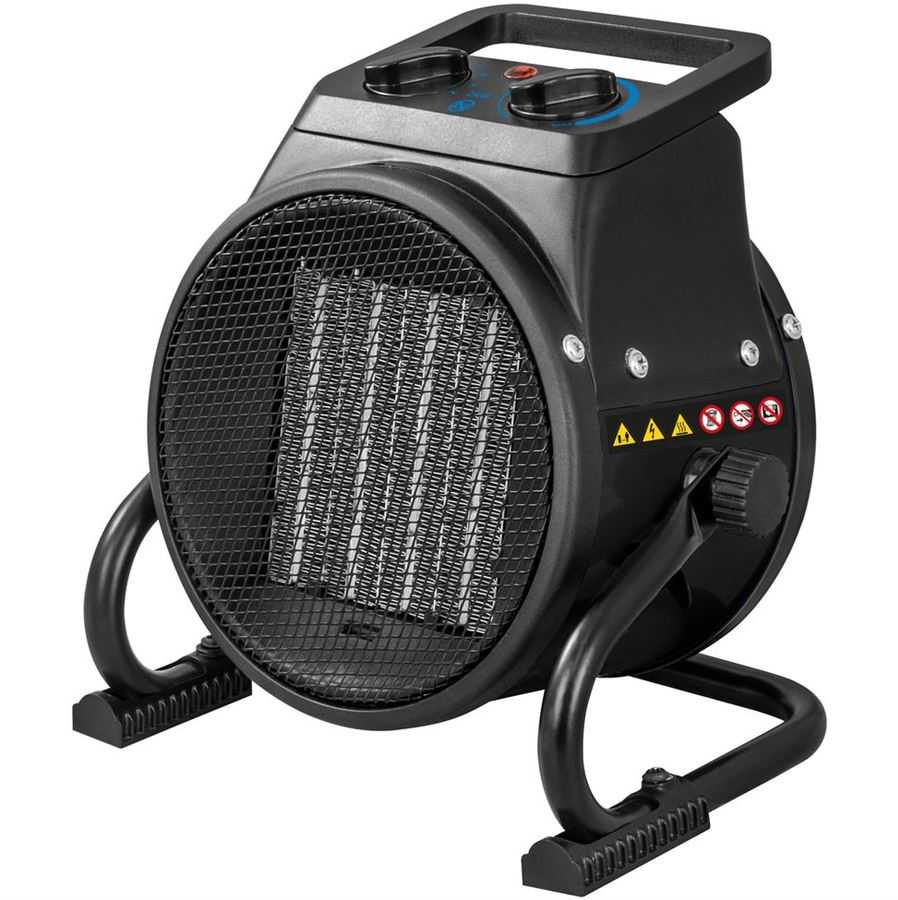 Güde elektrinis keraminis šildytuvas GEH 2000 P, 2 kW, 230 V, 85122
