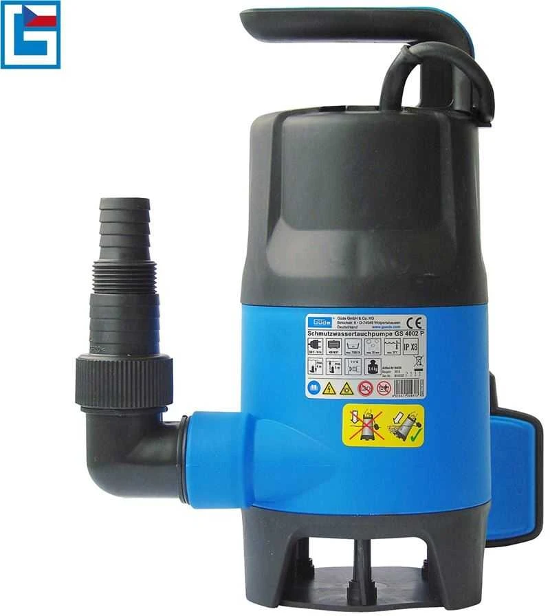 Güde panardinama vandens pompa 400 W, 7500 l/val., 10 m kabelis, GS 4002 P