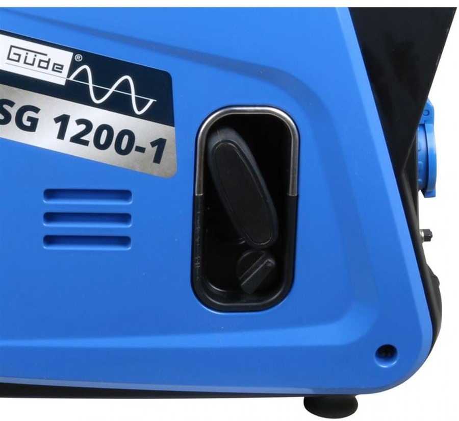 GÜDE Inverterinis generatorius, nešiojama elektrinė, jautriai elektronikai, žemas triukšmas, 1200W benzininis generatorius