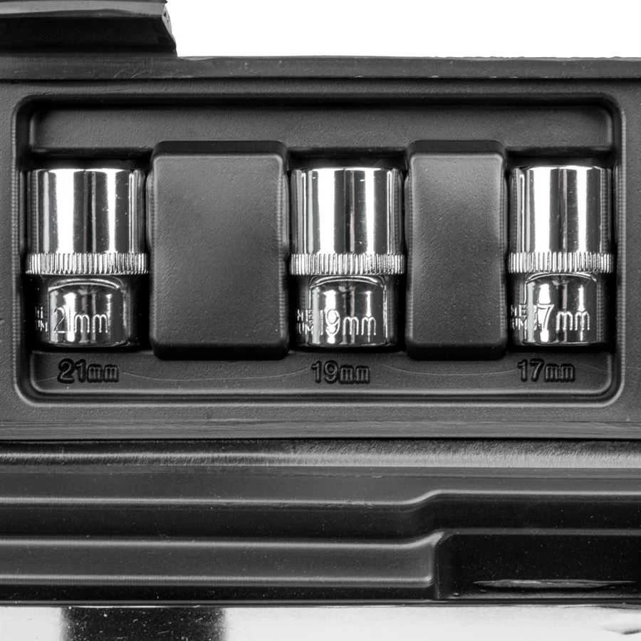 Güde Torque Wrench 1/2" 40-210 Nm, 5 Piece Set