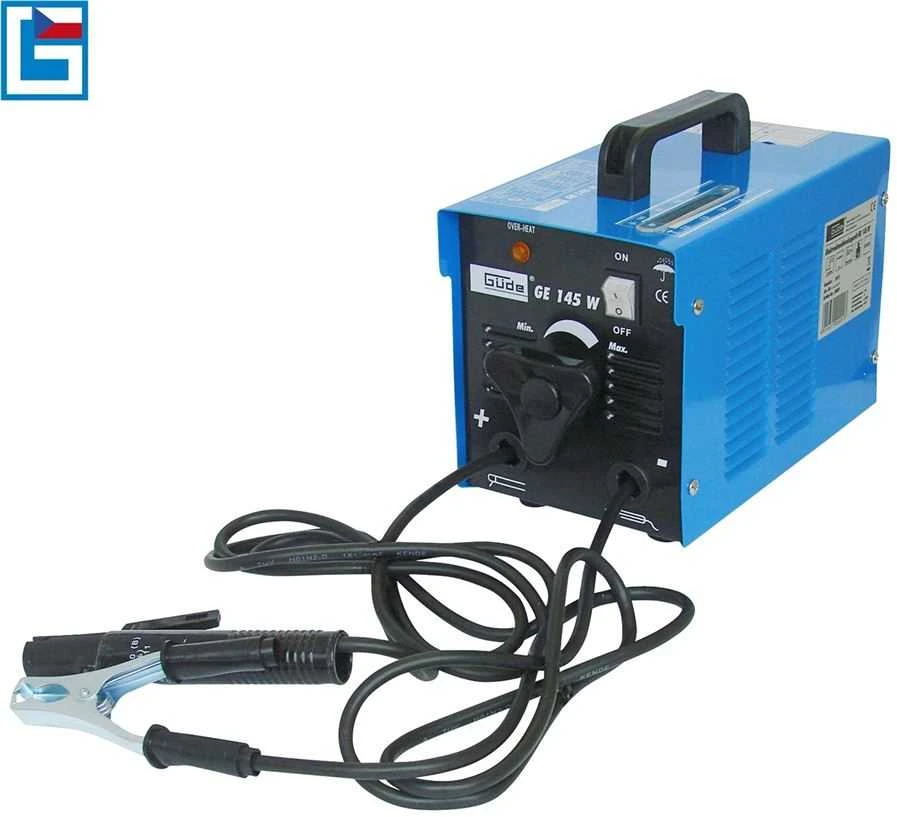 GÜDE Elektrodinis suvirinimo aparatas, kompaktiškas suvirinimo aparatas namų naudojimui, 100A reguliuojamas lankinis suvirinimo aparatas, nešiojama suvirinimo įranga