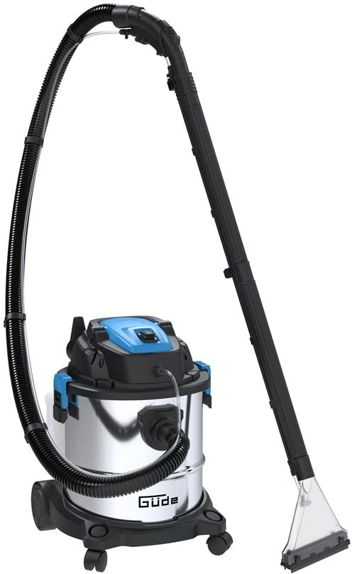 GÜDE Daugiafunkcinis dulkių siurblys, šlapiam ir sausam valymui, 20L talpa, galingas 1600W variklis, skirtas namų ir automobilių valymui