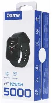 Išmanusis laikrodis Hama Fit Watch 5000 juoda