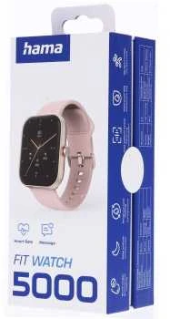 Išmanusis laikrodis Hama Fit Watch 5000 rožinė złoto