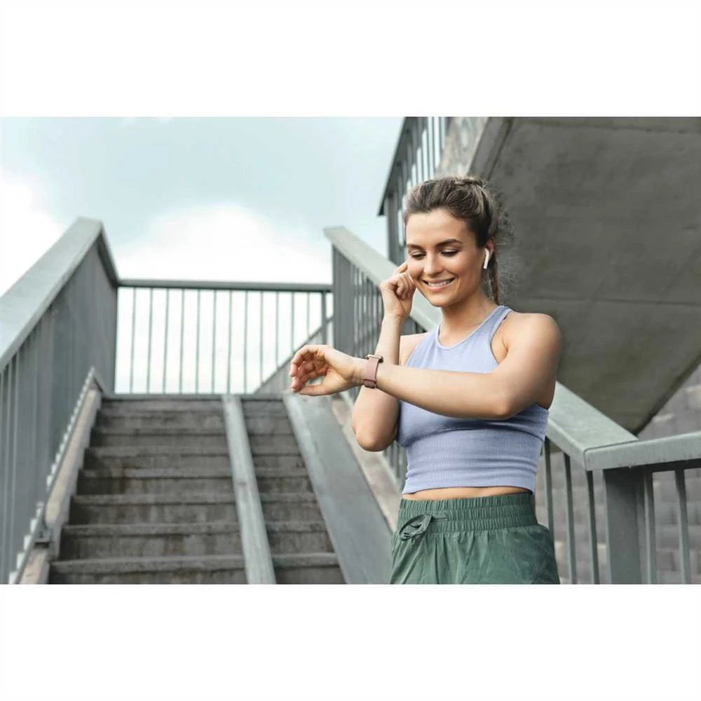 Išmanusis laikrodis Hama Fit Watch 5000 rožinė złoto