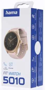 Išmanusis laikrodis Hama Fit Watch 5010 rožinė złoto