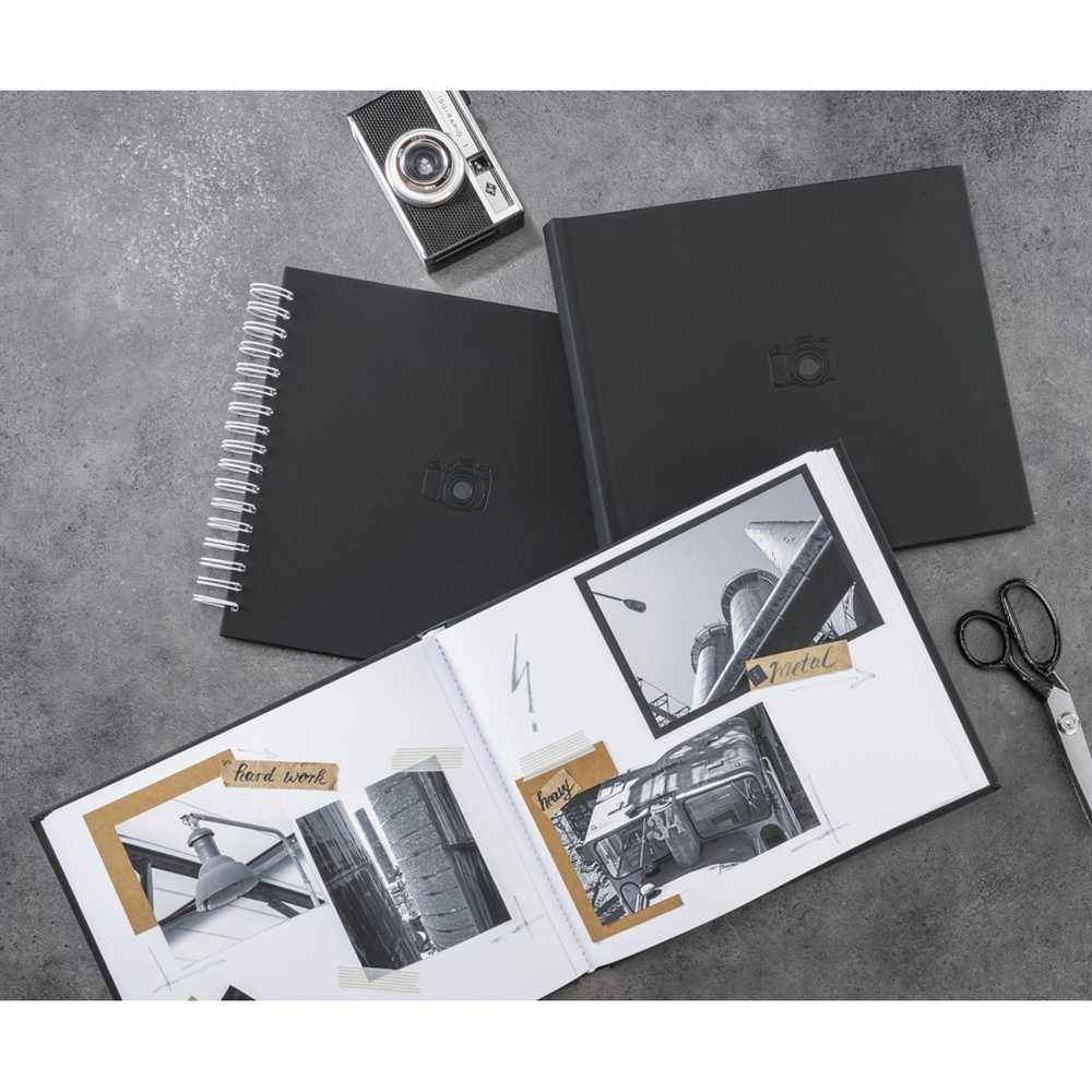 Hama Book albumas 28x24 juoda