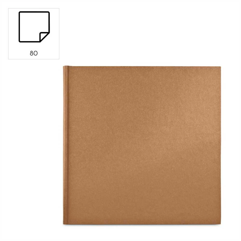 Hama albumas jumbo 30x30 raukšlėtas ruda