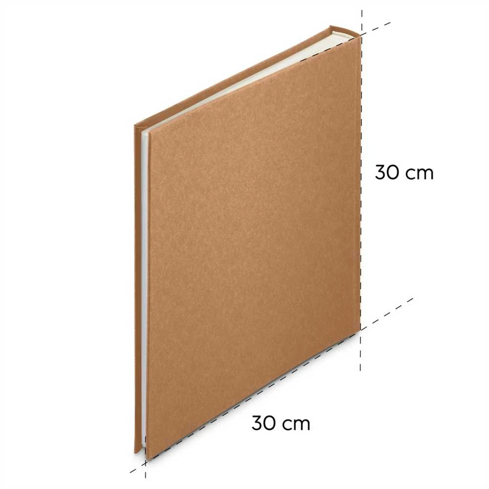 Hama albumas jumbo 30x30 raukšlėtas ruda