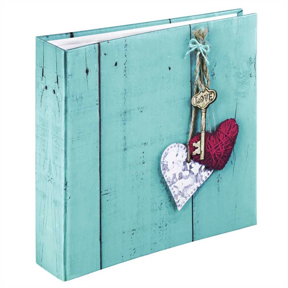 Hama Memo Rustico 22,5x22,5 200 nuotraukų 10x15 Love Key 2169