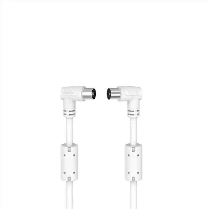 Inline Hama antenos kabelis 90dB kampinis 1,5m