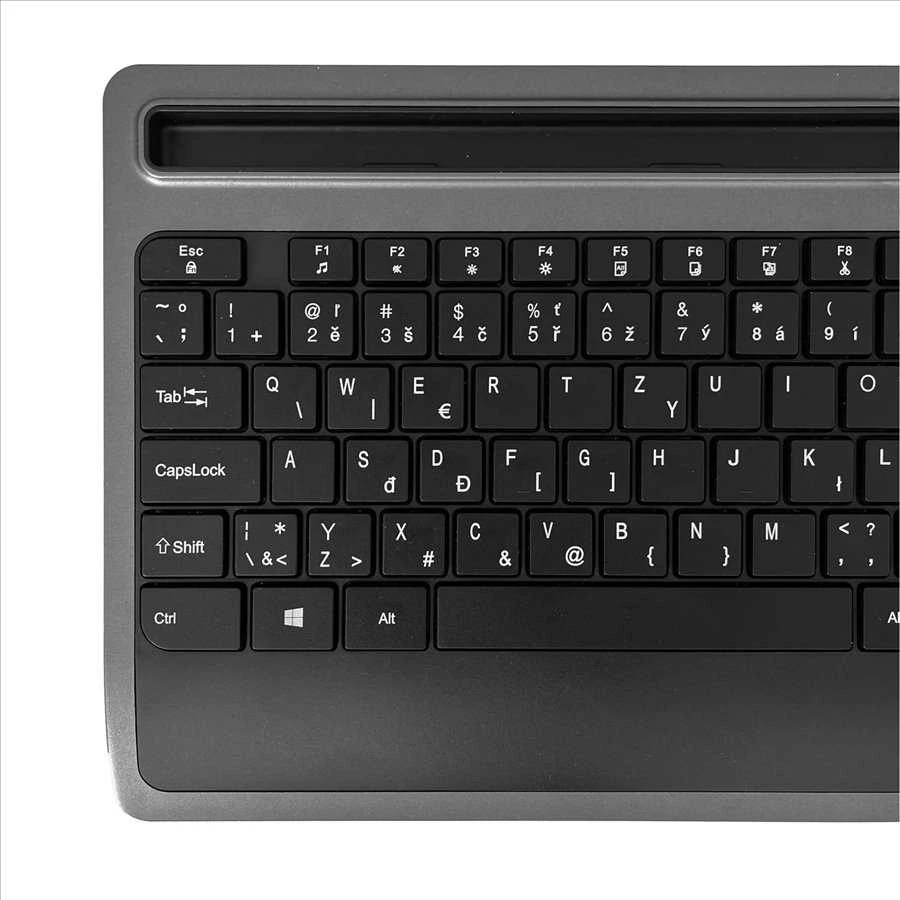 Hama belaidė multimedijos klaviatūra and pelė set KMW-600, anthracite/juodas