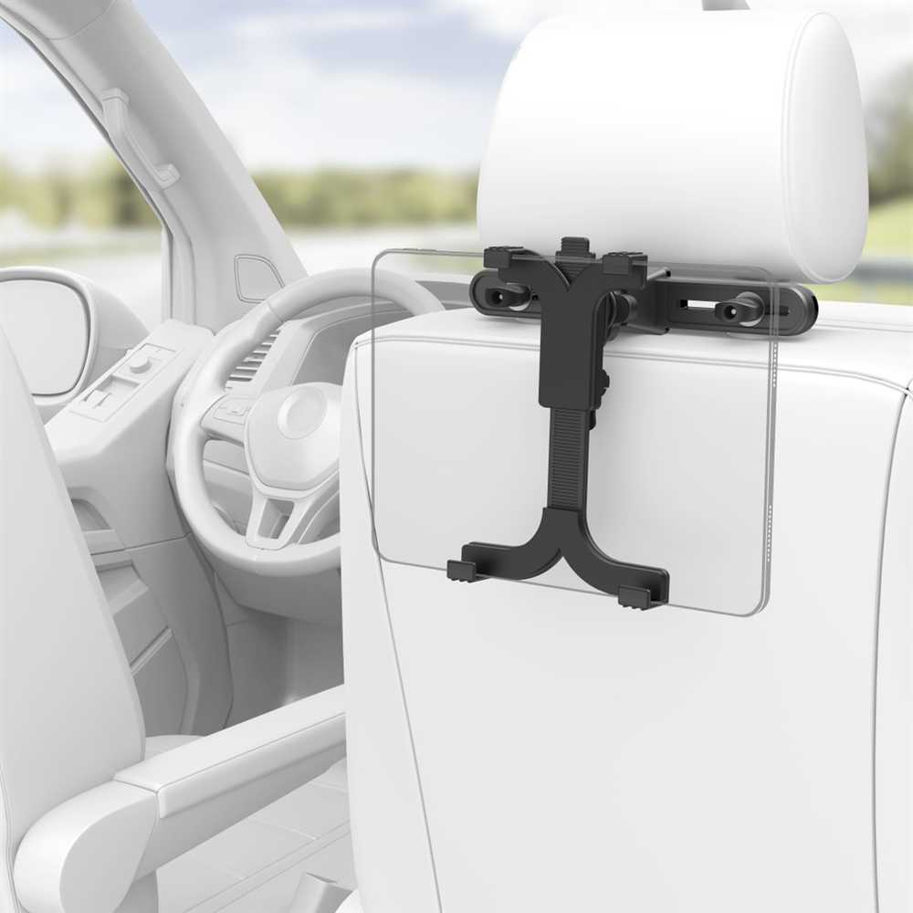 Hama car holder, for tablet 7"-12.9", headrest mount, 360° swivel