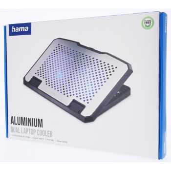 Hama PODSTAWKA CHŁODZĄCA POD LAPTOPA 15.6 "ALUMINIUM"