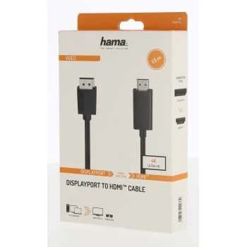 Hama DP į HDMI laidas, pakuotė