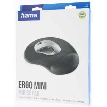 Hama ergonomická gelová podložka pod pelė, juoda