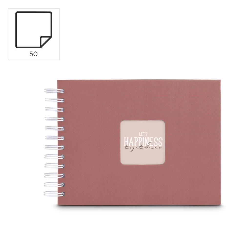 Hama Fine Art Spiral Terra 24x17 50 baltas Pages 9854