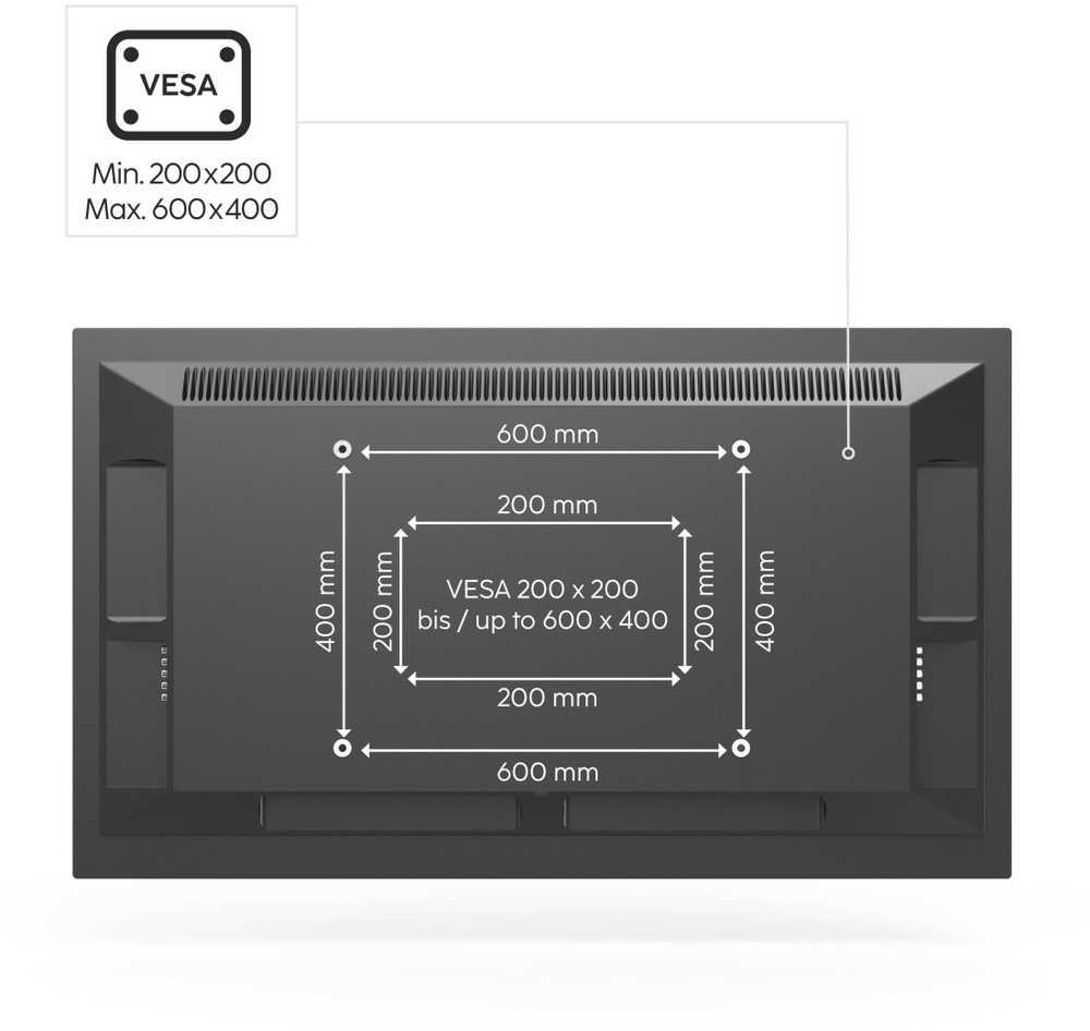 Laikiklis Hama 220874 stojak do TV (75“), 40 kg