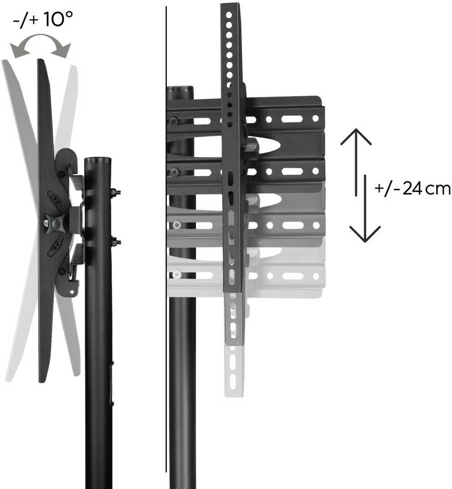 Laikiklis Hama 220874 stojak do TV (75“), 40 kg