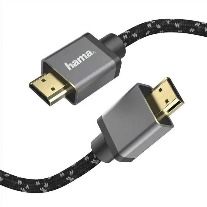 Hama HDMI 2.1 8K 2m, Premium, itin didelės spartos