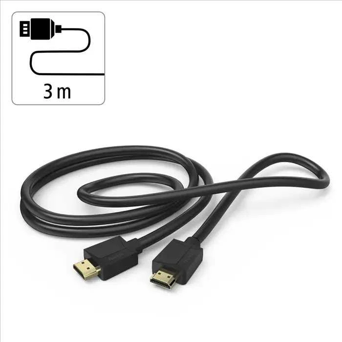 Hama HDMI 2.1 8K 3m, itin didelė sparta