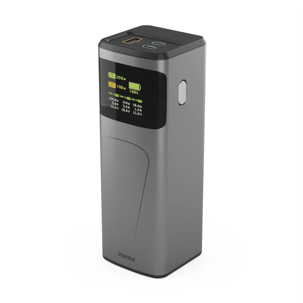 Hama didelės galios nešiojamas akumuliatorius 200 24000 mAh