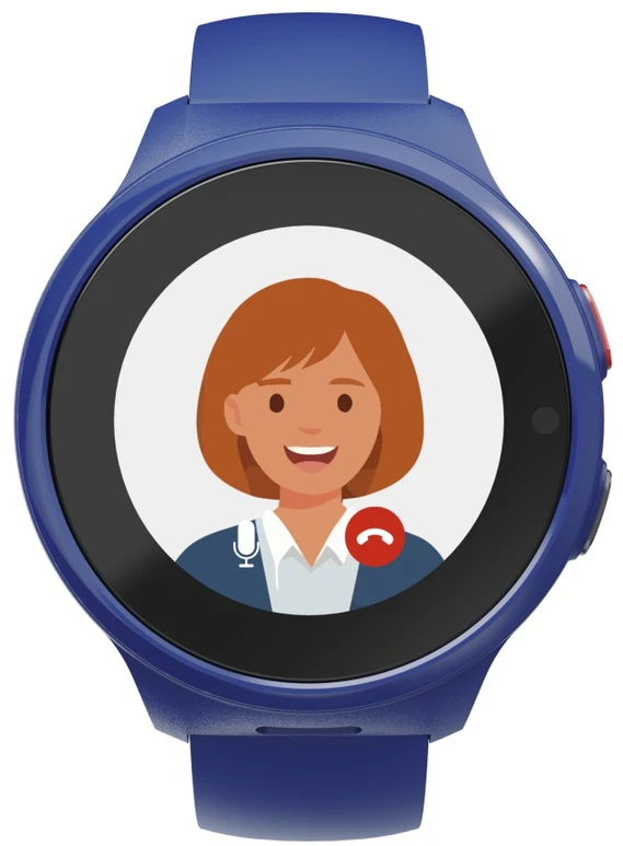 Išmanusis laikrodis Hama smartwatch vaikams su GPS mėlyna