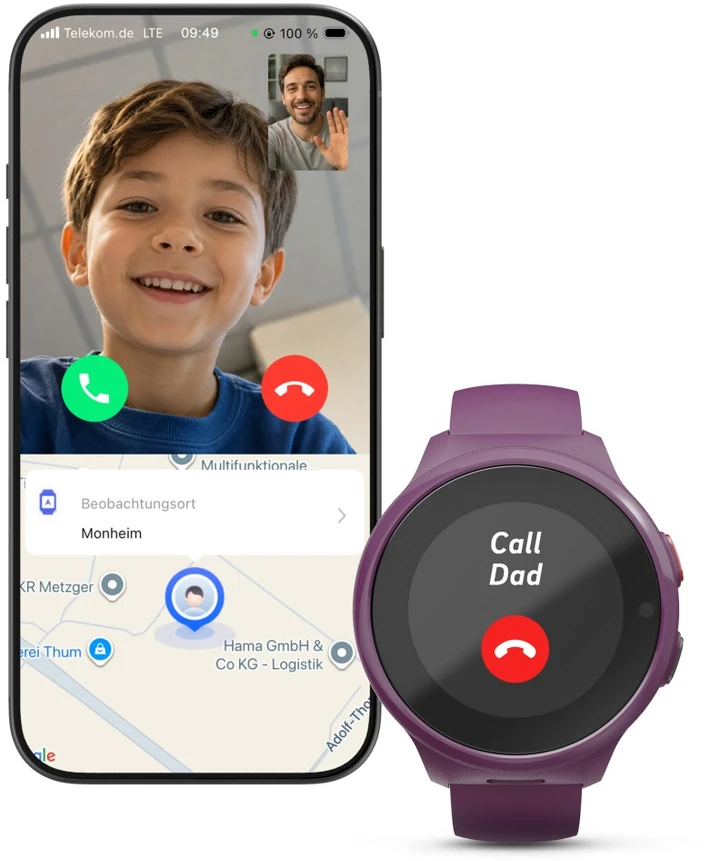 Išmanusis laikrodis Hama smartwatch vaikams su GPS bordinė