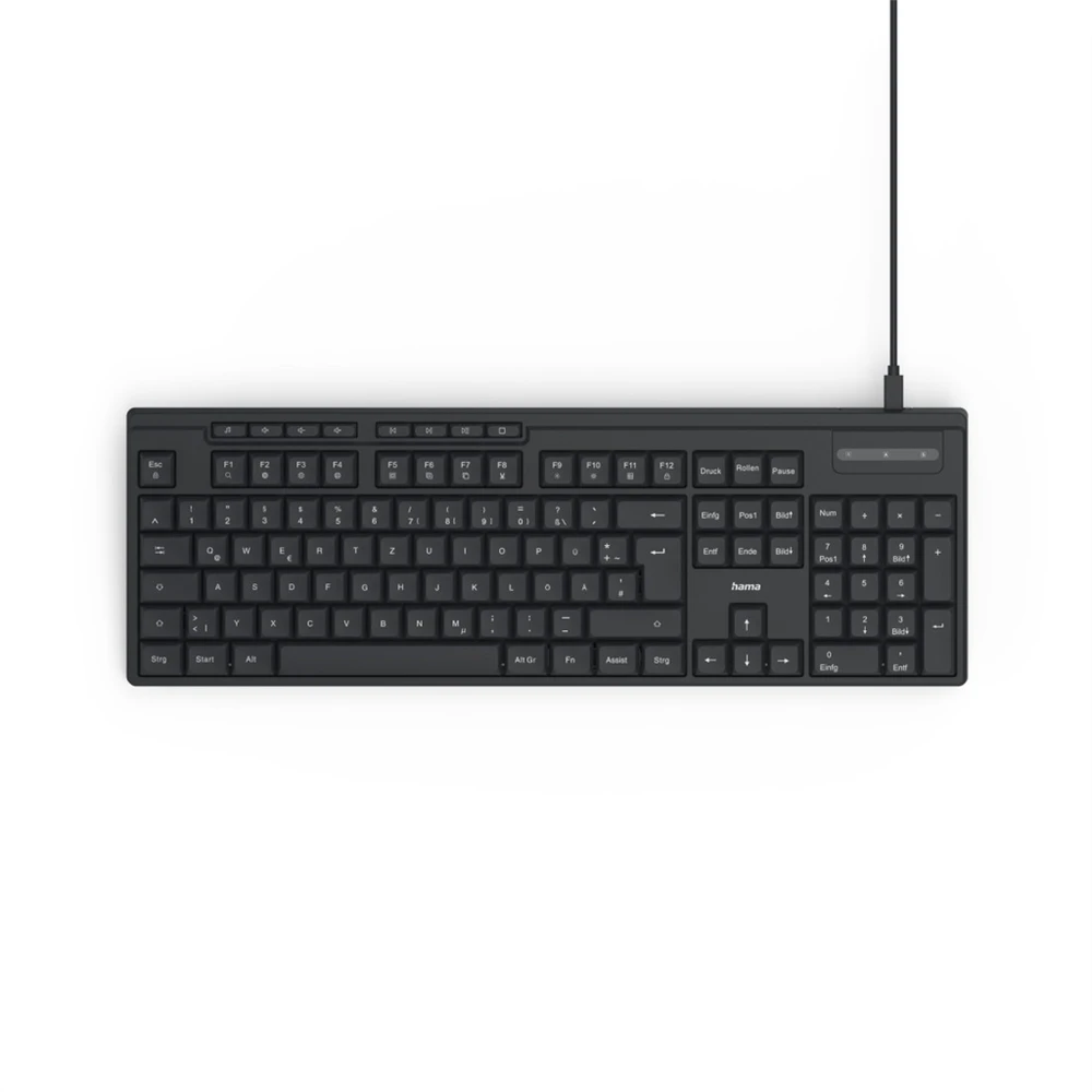 Hama CK-200 klaviatūra juoda