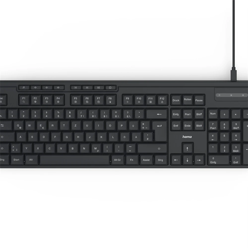 Hama CK-200 klaviatūra juoda
