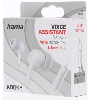 Ausinės Hama 00184140 Kooky Baltas