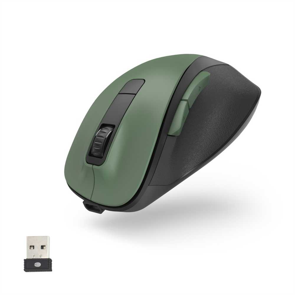 Pelė Hama MW-500 V2 žalia