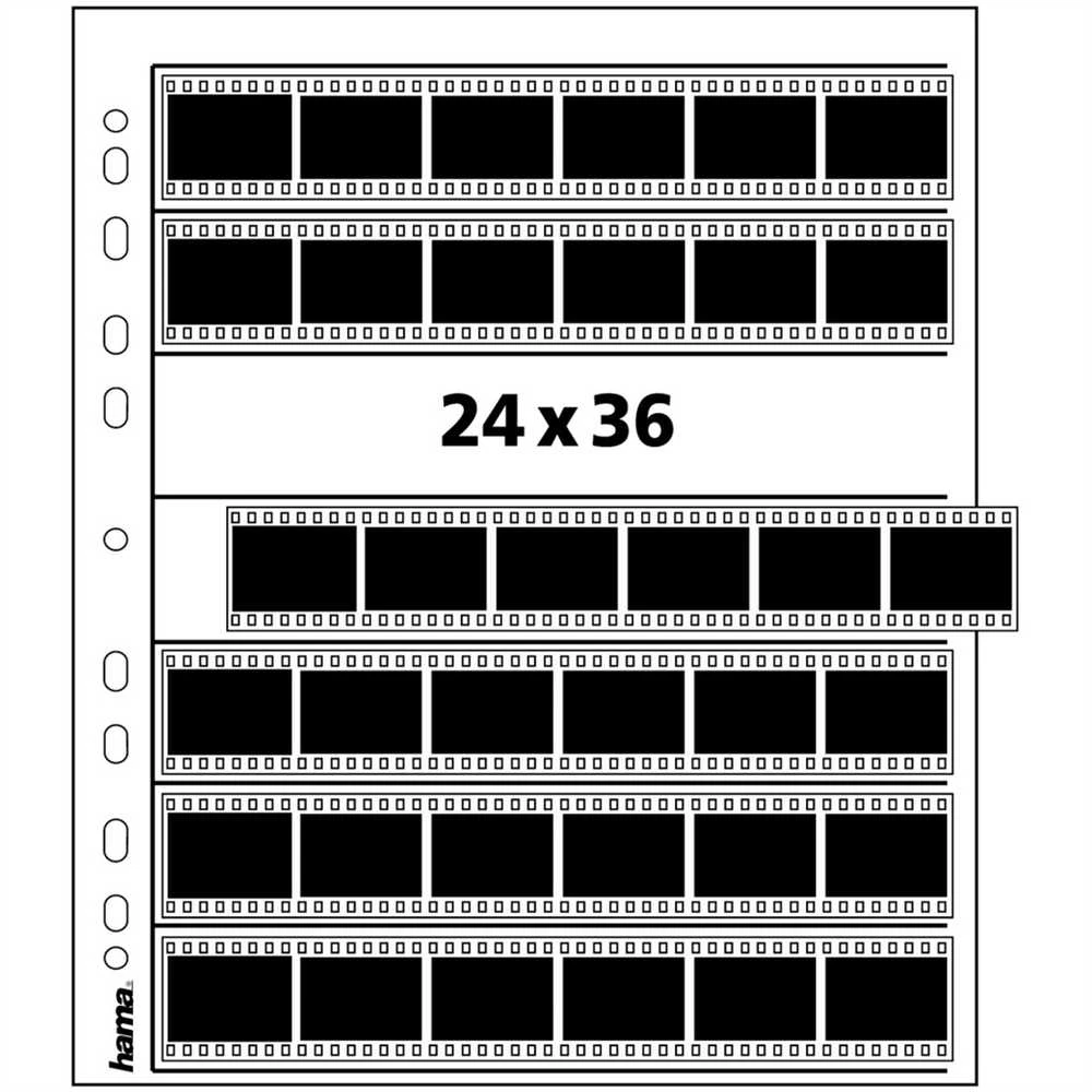 Hama FOLIA NA NEGATYWY MAT 35/7X6