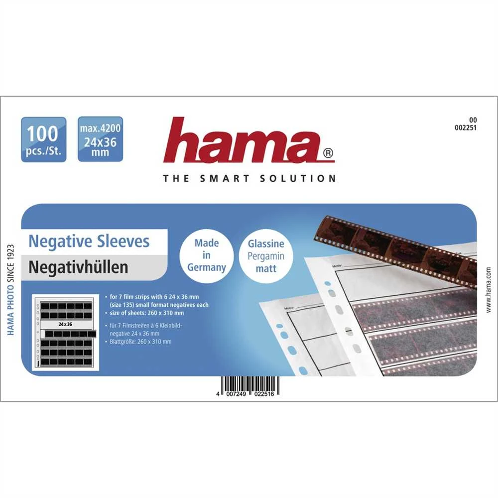 Hama FOLIA NA NEGATYWY MAT 35/7X6