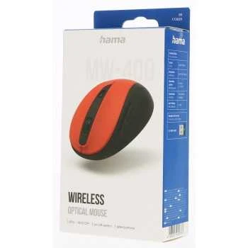 Pelė Hama MW-400 V2 raudona