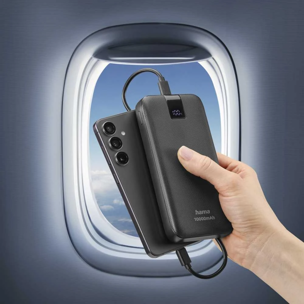 Carruzzo Hama Power Pack PD 10 10000 mAh antracitas
