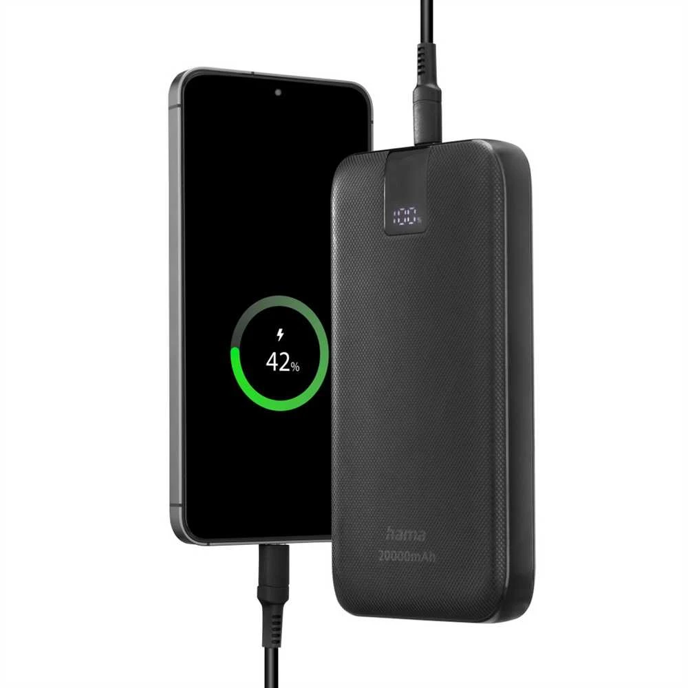 Hama Power Pack PD 20 20000 mAh antracitas