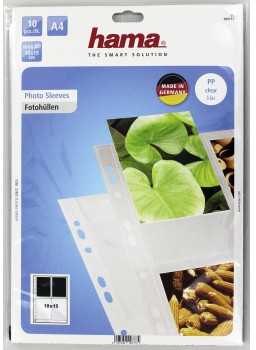 Hama foto plėvelė DIN A4 4-8 nuotraukoms 10x15 cm skaidri 10 vnt.