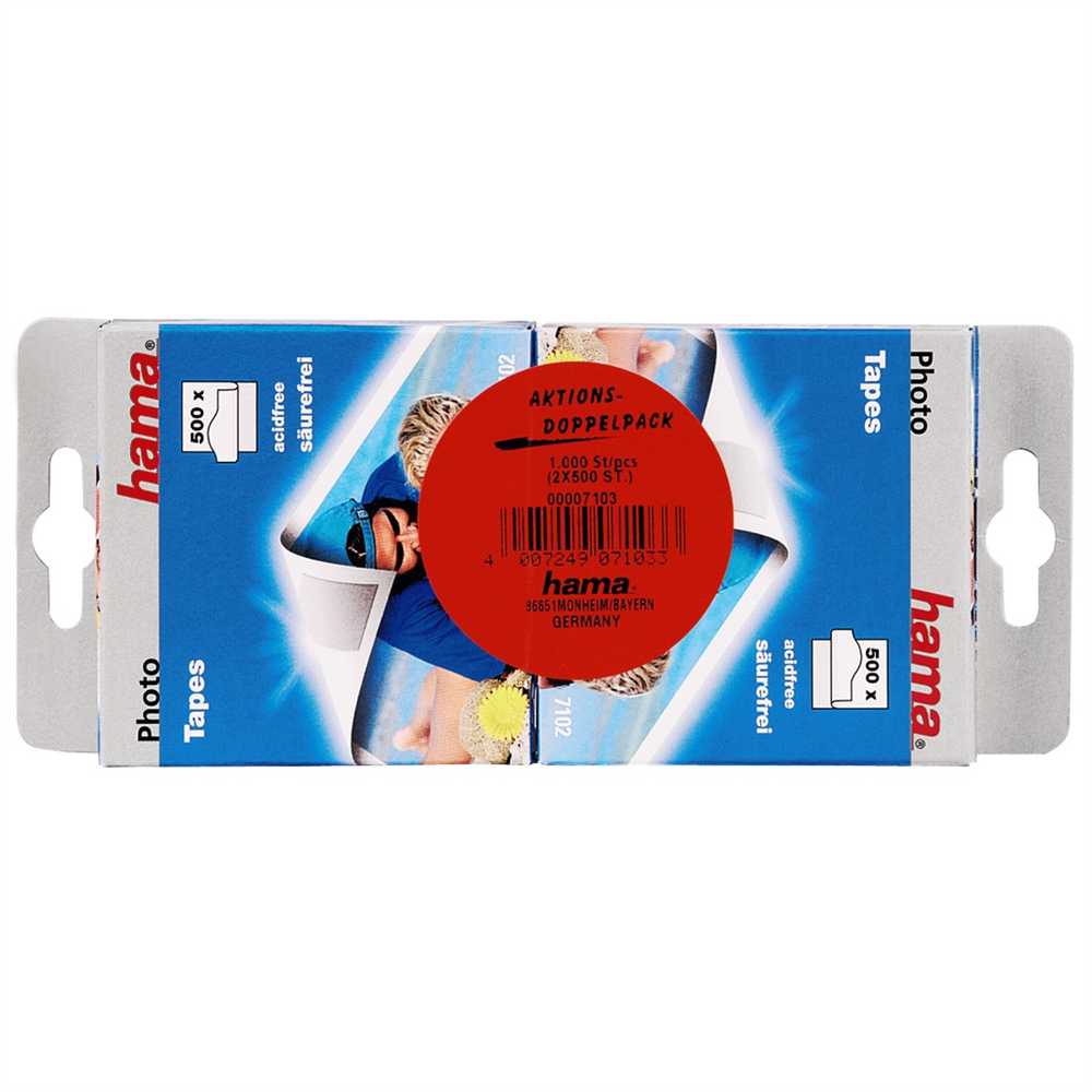 Hama 7103 - 1000 vnt. (2 x 500)