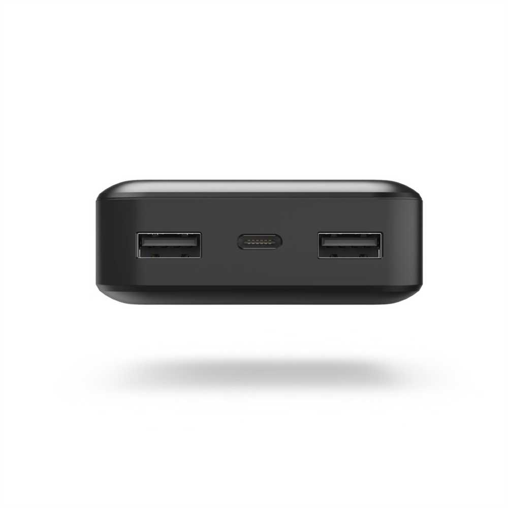 Hama Power Pack Pocket 10 10000 mAh antracitas