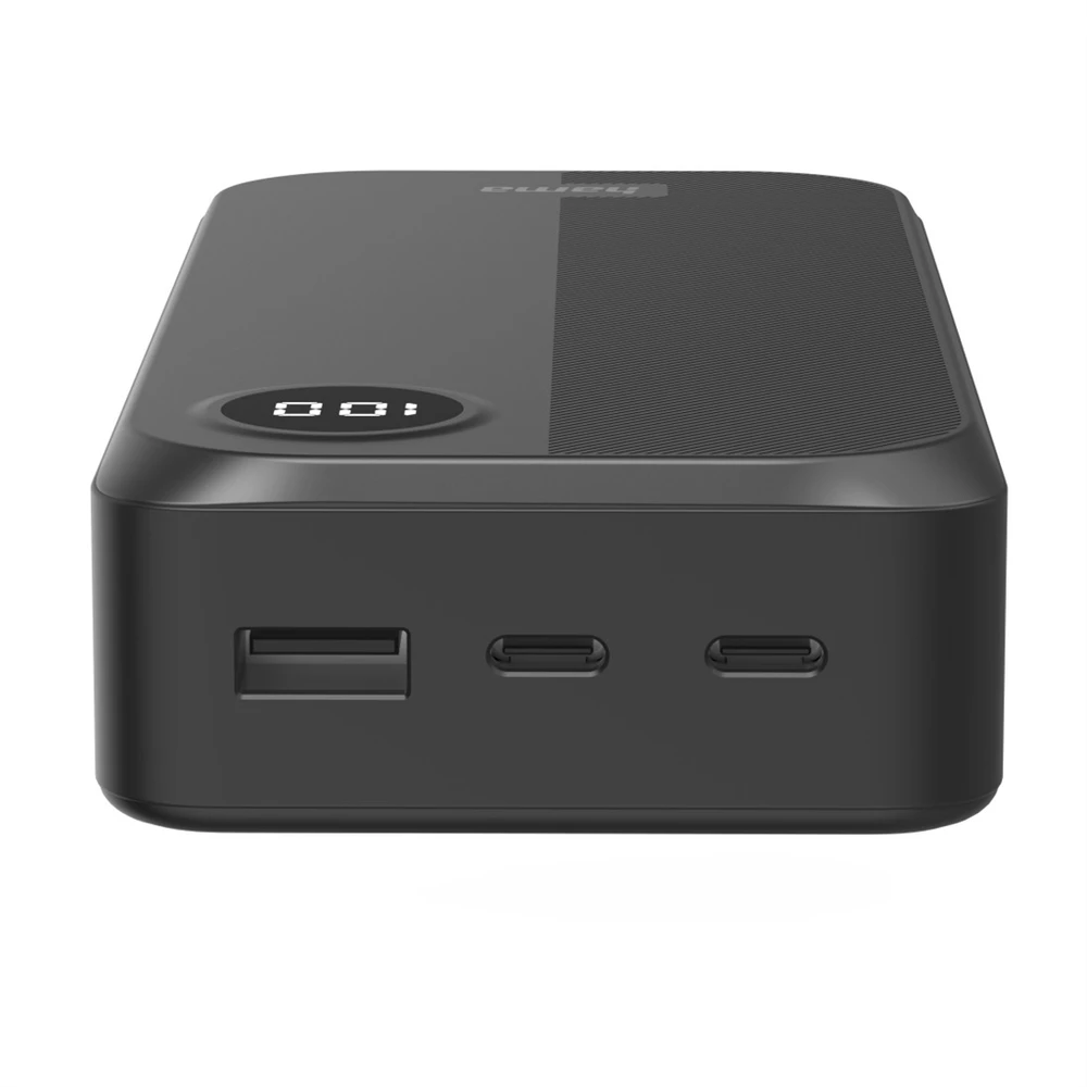 Hama įkroviklis pradinio lygio 20000 mAh juodas
