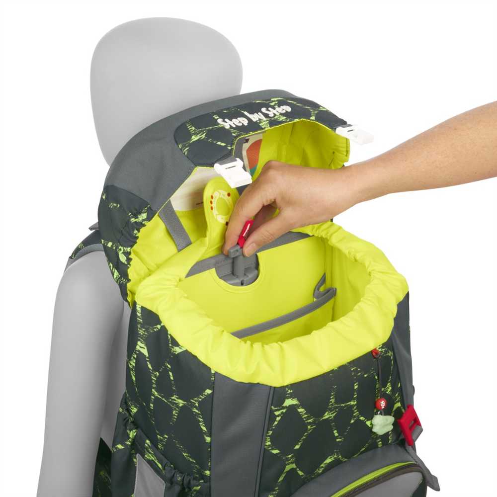 Hama Mokyklinė kuprinė „Step by Step GRADE Dino Tres“, AGR sertifikatas