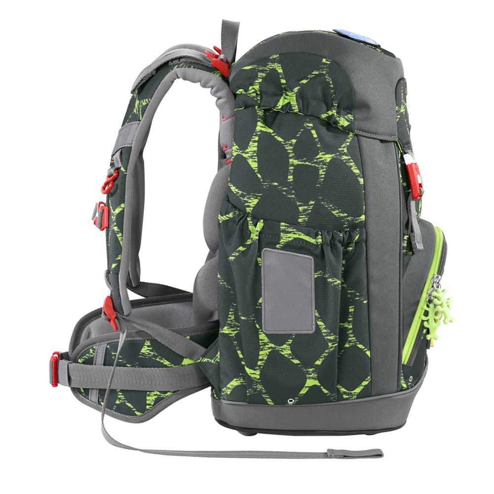 Hama Mokyklinė kuprinė „Step by Step GRADE Dino Tres“, AGR sertifikatas