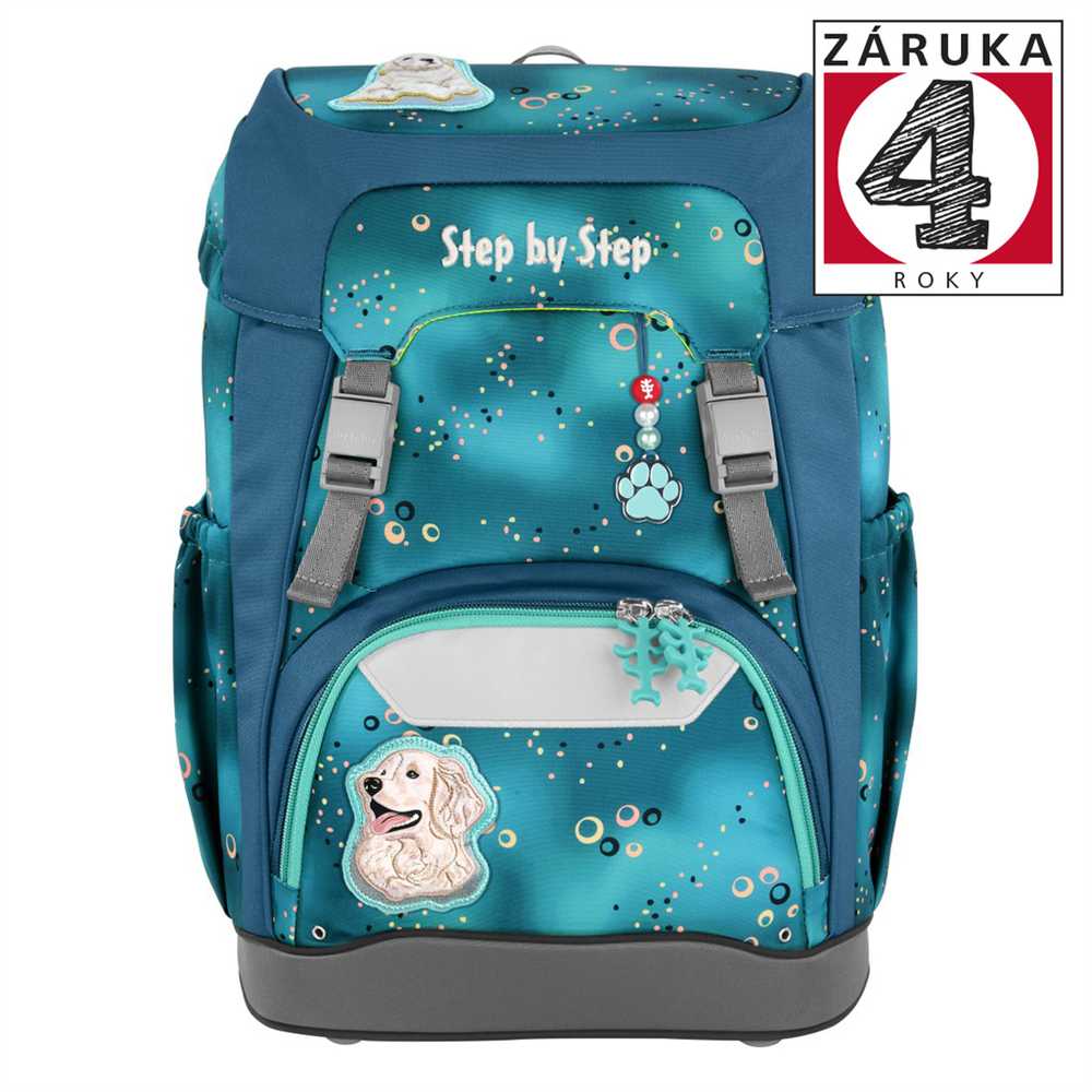 Hama School Backpack Step by Step GRADE Dog Basty, AGR sertifikatas