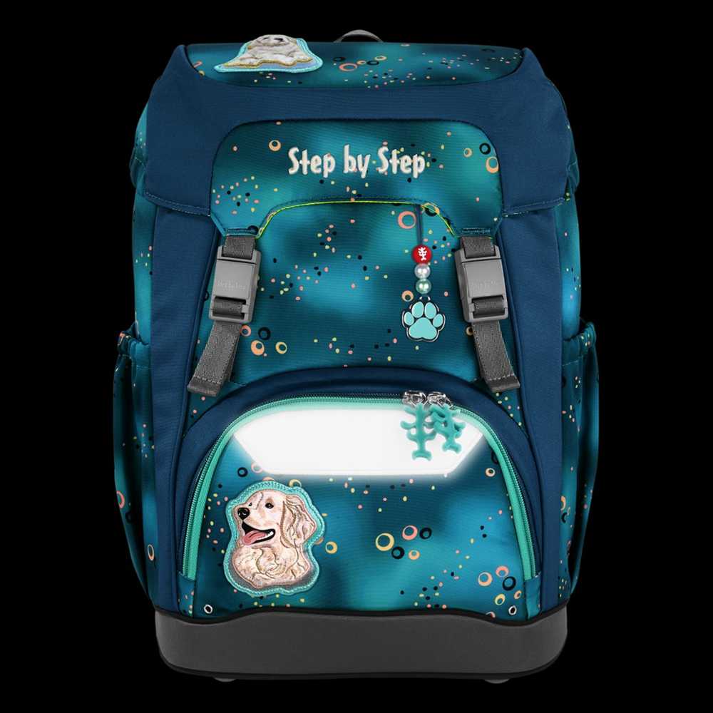 Hama School Backpack Step by Step GRADE Dog Basty, AGR sertifikatas