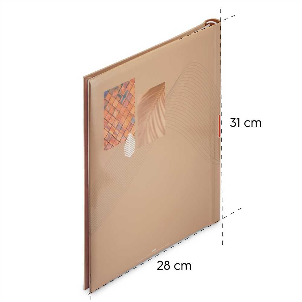 Hama Singo II 20 puslapių 28x31 lipnus Terracotta 7638