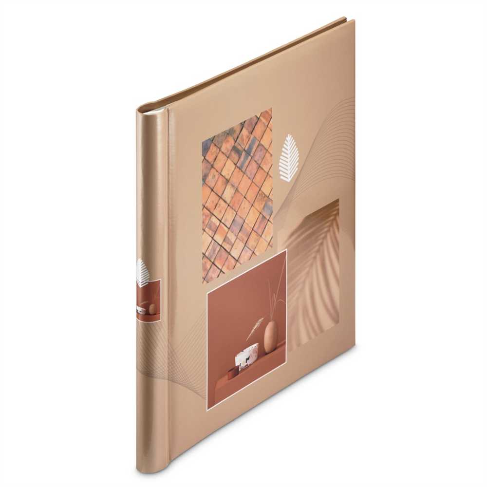 Hama Singo II 20 puslapių 28x31 lipnus Terracotta 7638