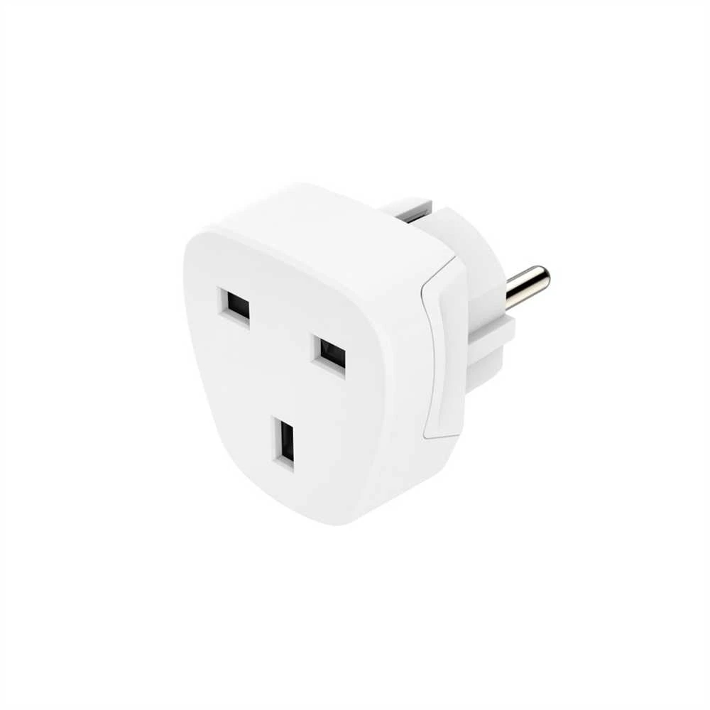 Hama adapteris kelioninis Basic UK lizdas - EU kištukas