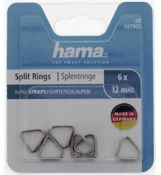 Hama 27902 padalinti žiedai trikampiui dirželiams ir kilpoms
