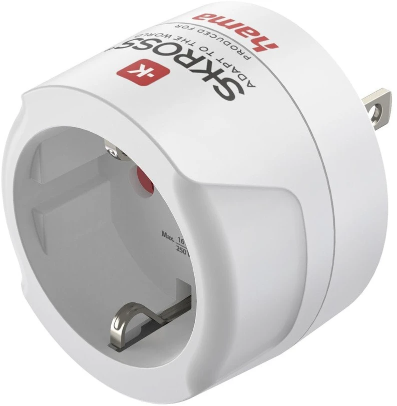 Hama Reiseadapter Typ B, USA, Kanada, Karibik, Ostasien
